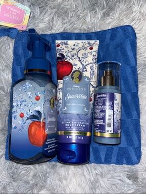 Bath & Body Works Disney Princess Snow White lotion/soap/body spray Set New